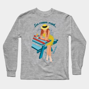 Ice cream mood Long Sleeve T-Shirt